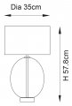 Lampa Stołowa KELDA