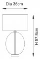 Lampa Stołowa KELDA