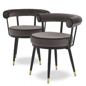 Krzesło Dining Chair Vico set of 2 EICHHOLTZ