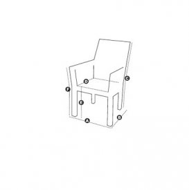 Krzesło Dining Chair Niclas EICHHOLTZ